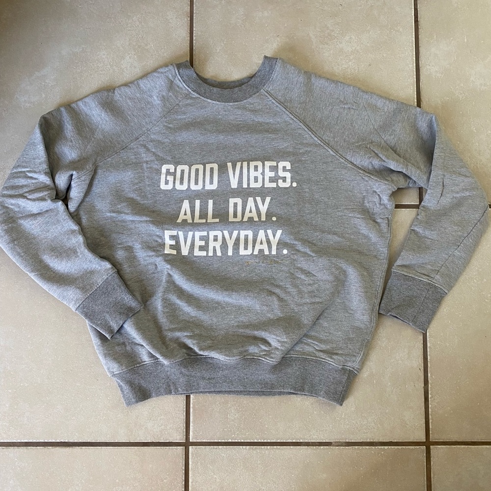Spiritual Gangster “Good Vibes” Old School Sweatshirt